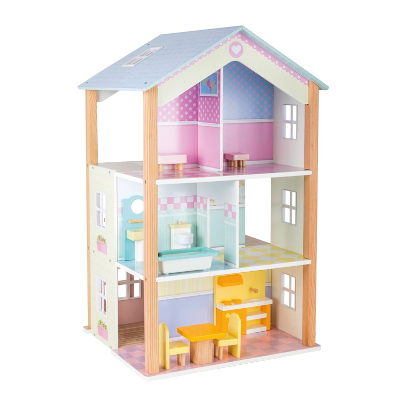 Small Foot Doll's House 3-storey Palace, rotatable