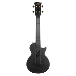 Cascha Carbon Fibre Concert Ukulele Set HH 2258 Black