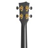 Cascha Carbon Fibre Concert Ukulele Set HH 2258 Black