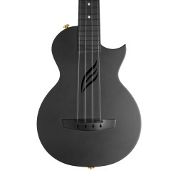 Cascha Carbon Fibre Concert Ukulele Set HH 2258 Black