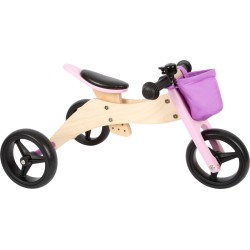 Small Foot Training Bike-Trike 2-in-1 Pink Maxi