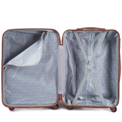 Middle size suitcase Wings M, Black 402