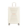 Puccini Malibu large policarbon suitcase (white)