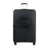 Puccini Mykonos large polypropylene travel luggage (black)